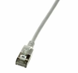 LogiLink Slim U/FTP Netzwerkkabel Grau 1 m Cat6a U/FTP [STP] 