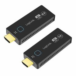 LogiLink HDW0111 Audio-/Video-Leistungsverstärker AV-Sender & -Empfänger Schwarz 