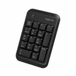 LogiLink ID0201 Numerische Tastatur Laptop Bluetooth Schwarz 