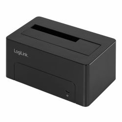 LogiLink QP0027 Speicherlaufwerk-Docking-Station USB 3.2 Gen 2 [3.1 Gen 2] Type-C Schwarz 