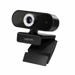 LogiLink UA0371 Webcam 3 MP 1920 x 1080 Pixel USB 2.0 Schwarz, Silber 