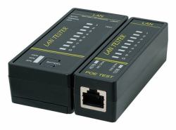 LogiLink WZ0080 Netzwerkkabel-Tester RJ-45 & SFP tester Schwarz 