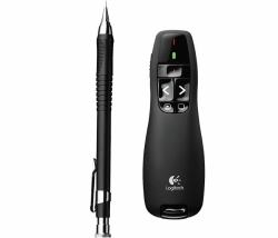 Logitech Wireless Presenter R400 Funk-Presenter RF Schwarz 