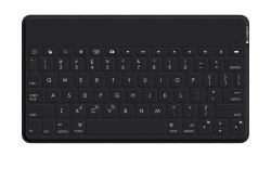 Logitech 920-006710 Tastatur für Mobilgeräte QWERTY UK Englisch Bluetooth Schwarz, Weiß  - UK version