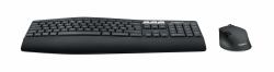 Logitech 920-008221 Tastatur Maus enthalten Universal RF Wireless + Bluetooth QWERTZ Deutsch Schwarz  - UK version