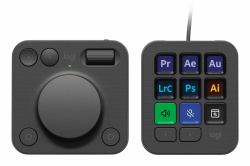 Logitech MX Creative Console Tastatur Bluetooth/USB Graphit 