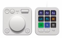 Logitech MX Creative Console Tastatur Bluetooth/USB Grau 
