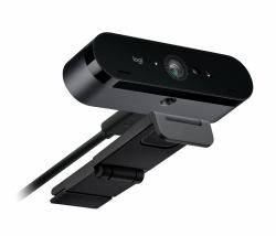 Logitech BRIO 4K Webcam 13 MP 4096 x 2160 Pixel USB Schwarz 