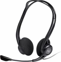 Logitech 981-000100 Kopfhörer & Headset Kabelgebunden Kopfband Anrufe/Musik USB Typ-A Schwarz 