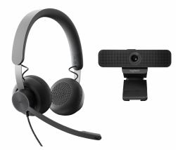Logitech Zone Wired UC Persönliches Videokonferenzsystem Kabelgebunden Graphit 