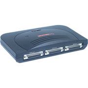 Longshine 3-Port Parallel Printserver Druckserver Ethernet-LAN 
