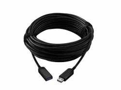 Lumens CAB-AOCU-ML USB Kabel USB 3.2 Gen 1 [3.1 Gen 1] 15 m USB A 10 Gbit/s Schwarz 