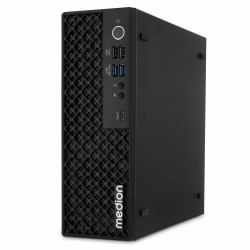 MEDION Picoworx T80 III Intel Core Ultra 7 258V 32 GB LPDDR5x-SDRAM 1 TB SSD Windows 11 Pro Mini PC Mini-PC Schwarz  - ausländische Version