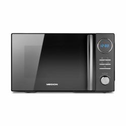 MEDION Mikrowelle MD 11493, Kombination aus Mikrowelle, Grill und Heißluft, 10 Automatikprogramme, 900 W, Digitaler Timer 
