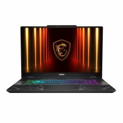 MSI Cyborg 17 B2RWFKG-056 Intel Core 7 240H Laptop 43,9 cm [17.3"] Full HD 16 GB DDR5-SDRAM 512 GB SSD NVIDIA GeForce RTX 5060 Wi-Fi 6E [802.11ax] Windows 11 Home Schwarz 