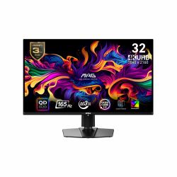 MSI MAG 321UPDE QD-OLED Computerbildschirm 80 cm [31.5"] 3840 x 2160 Pixel 4K Ultra HD Schwarz 
