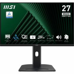 MSI Pro MP275QPGDE Computerbildschirm 68,6 cm [27"] 2560 x 1440 Pixel Wide Quad HD LCD Schwarz 