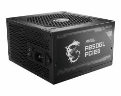 MSI MAG A850GL PCIE5 Netzteil 850 W 20+4 pin ATX ATX Schwarz 