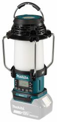 Makita DMR056 Radio Tragbar Analog & Digital Schwarz, Blau 
