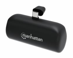 Manhattan 102612 Powerbank Lithium-Ion [Li-Ion] 5000 mAh Schwarz 