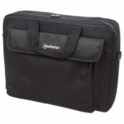 Manhattan Notebooktasche London 15,6", Für Notebooks bis 15,6", Top Load, schwarz 