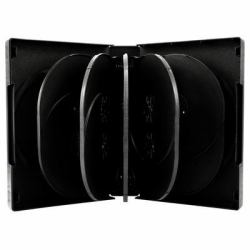 MediaRange BOX18 CD-Hülle DVD-Hülle 12 Disks Schwarz 