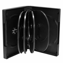 MediaRange BOX35-10 CD-Hülle DVD-Hülle 10 Disks Schwarz 