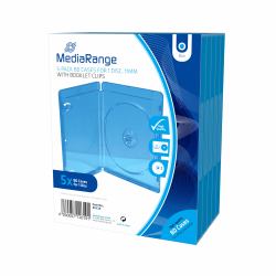 MediaRange BOX38 CD-Hülle Blu-ray-Gehäuse 1 Disks Blau 