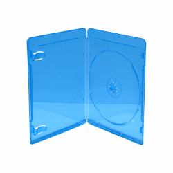 MediaRange BOX39-50 CD-Hülle Blu-ray-Gehäuse 1 Disks Blau, Transparent 