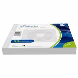 MediaRange BOX60 CD-Hülle Schutzhülle 2 Disks Weiß 
