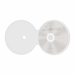 MediaRange BOX86 CD-Hülle C-Schalengehäuse 1 Disks Transparent 