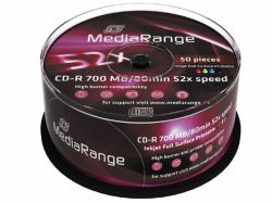 MediaRange MR208 CD-Rohling CD-R 700 MB 52x 50 Stück[e] 