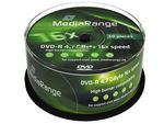MediaRange MR444 DVD-Rohling 4,7 GB DVD-R 50 Stück[e] 