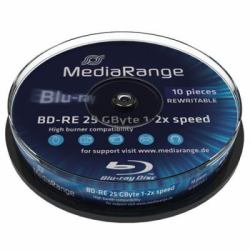 MediaRange MR501 Leere Blu-Ray Disc BD-RE 25 GB 10 Stück[e] 