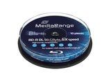 MediaRange MR507 Leere Blu-Ray Disc BD-R 50 GB 10 Stück[e] 