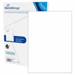MediaRange MRINK140 selbstklebendes Etikett Permanent Weiß 50 Stück[e] 
