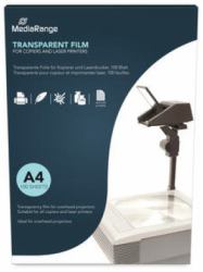 MediaRange MRINK160 Druckfolie Laser A4 [210×297 mm] Transparent 100 Blätter 