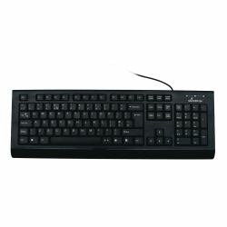 MediaRange MROS101-UK Tastatur Universal USB QWERTY UK Englisch Schwarz  - ausländische Version