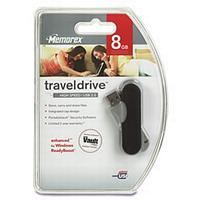 Memorex Travel Drive Capless 8GB USB-Stick Schwarz 
