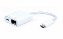 Mercodan 866070 laptop-dockingstation & portreplikator USB 3.2 Gen 1 [3.1 Gen 1] Type-C Weiß 