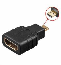 Microconnect HDM19F19MM Kabeladapter Micro HDMI HDMI Schwarz 