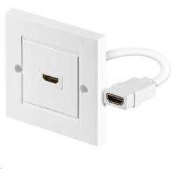 Microconnect HDMWALL1 Steckdose HDMI Weiß 
