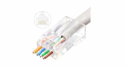 Microconnect KON505-50EZ Drahtverbinder RJ-45 Transparent 