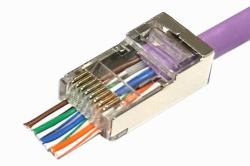 Microconnect KON506-50EZ Drahtverbinder RJ45 Silber 