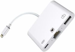 Microconnect LIGHT-HUB2 laptop-dockingstation & portreplikator Weiß 