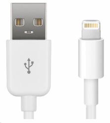 Microconnect LIGHTNING1 Lightning-Kabel 1 m Weiß 