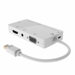 Microconnect MDPDVIHDMIVGAAA laptop-dockingstation & portreplikator Mini DisplayPort Weiß 