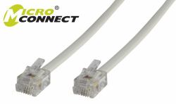 Microconnect MPK102 Telefonkabel 2 m Weiß 