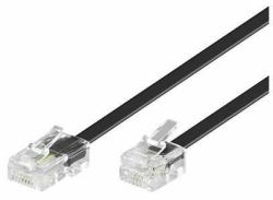 Microconnect MPK451S Telefonkabel 1 m Schwarz 
