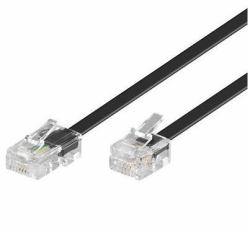 Microconnect MPK463S Telefonkabel 15 m Schwarz 